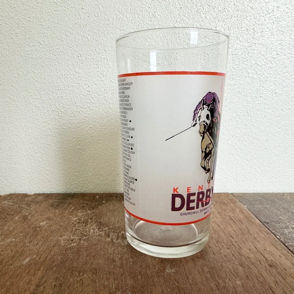1996 Kentucky Derby Churchill Downs 122nd‎ Race Collectible Mint Julep Glass
